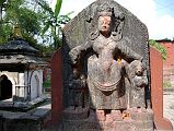 47 Kathmandu Gokarna Mahadev Temple Sitali Mai Statue 